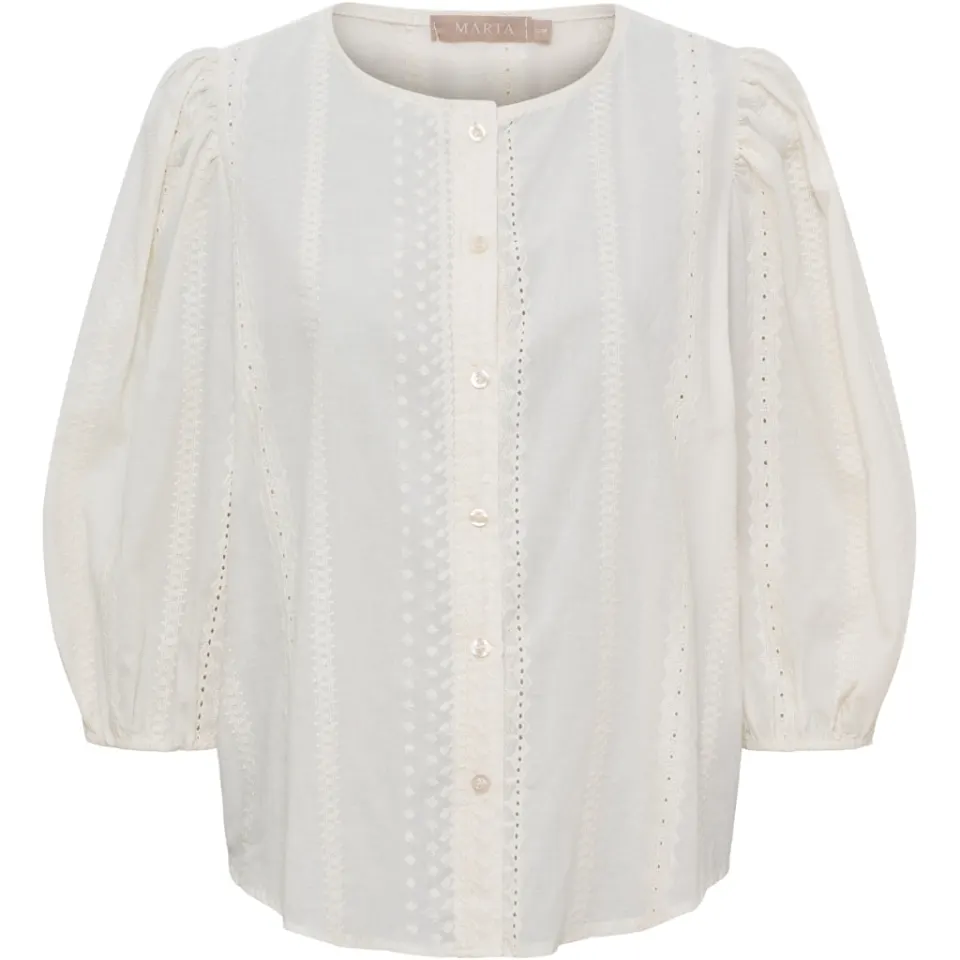 Marta du Château bluse MdcValessia 58136M – CREME — produktfoto