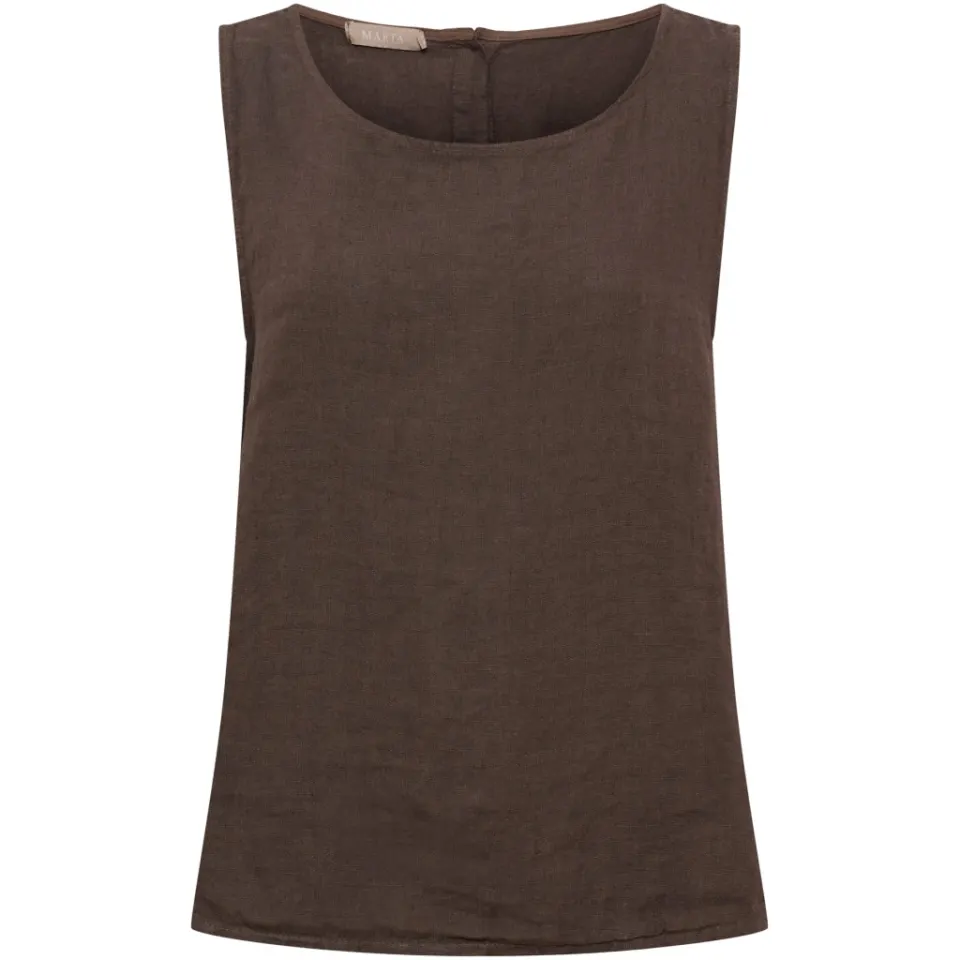 Marta du Château top MdcAlessia 258917 – Mocca — produktfoto