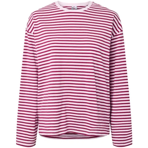 Pieces Bluse Pcsadie – Roseate Spoonbill RASPBERRY RADIANCE — produktfoto
