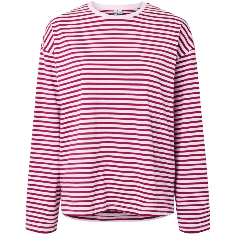 Pieces Bluse Pcsadie – Roseate Spoonbill RASPBERRY RADIANCE — produktfoto