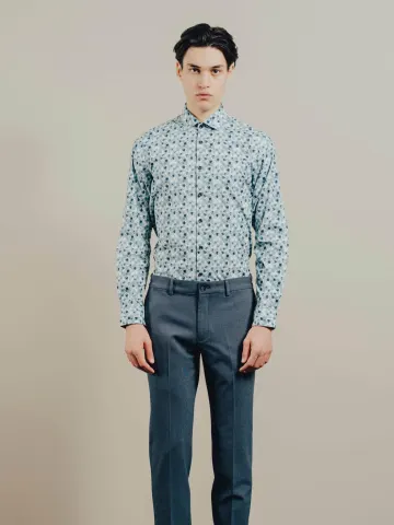 Gnious Haggs Pants – Night Navy — produktfoto