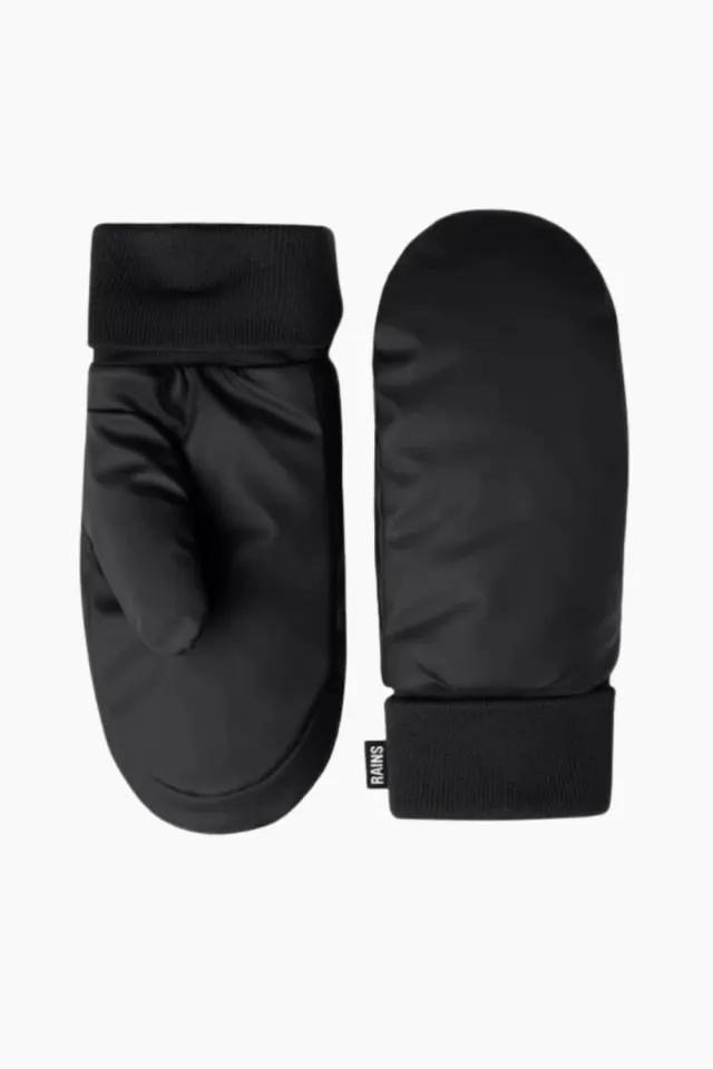 Rains Alta Puffer Mittens W2T3 – sort — produktfoto