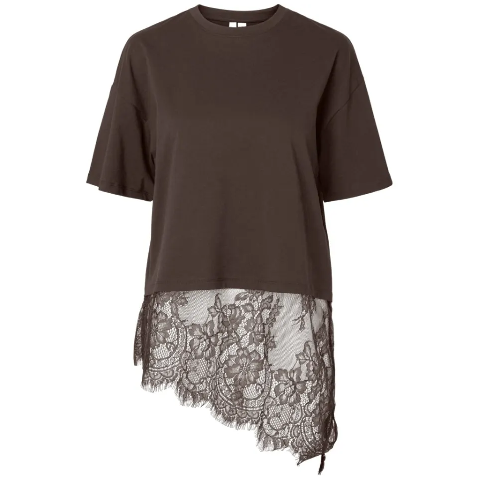 Pieces t-shirt Pcmave – Hot Fudge — produktfoto