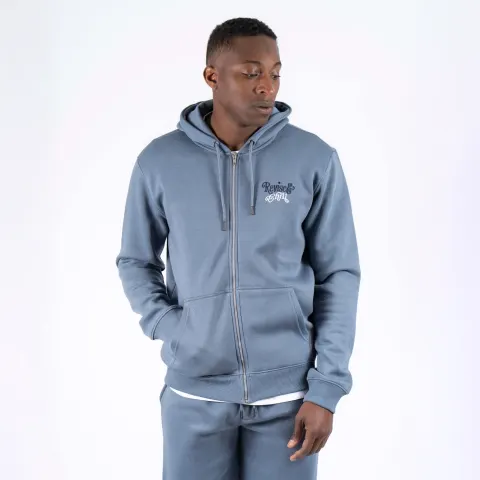 Marcus MAcolin 16 C print sweat – Blå — produktfoto