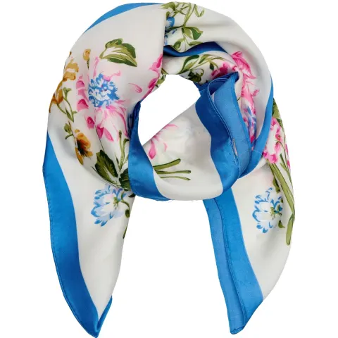 Marta du Château tørklæde MdcJuline FA-Scarf – Blue31221 — produktfoto