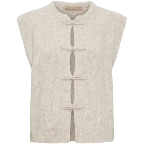 Marta du Château Vest MdcCelestia 9980 – beige — produktfoto