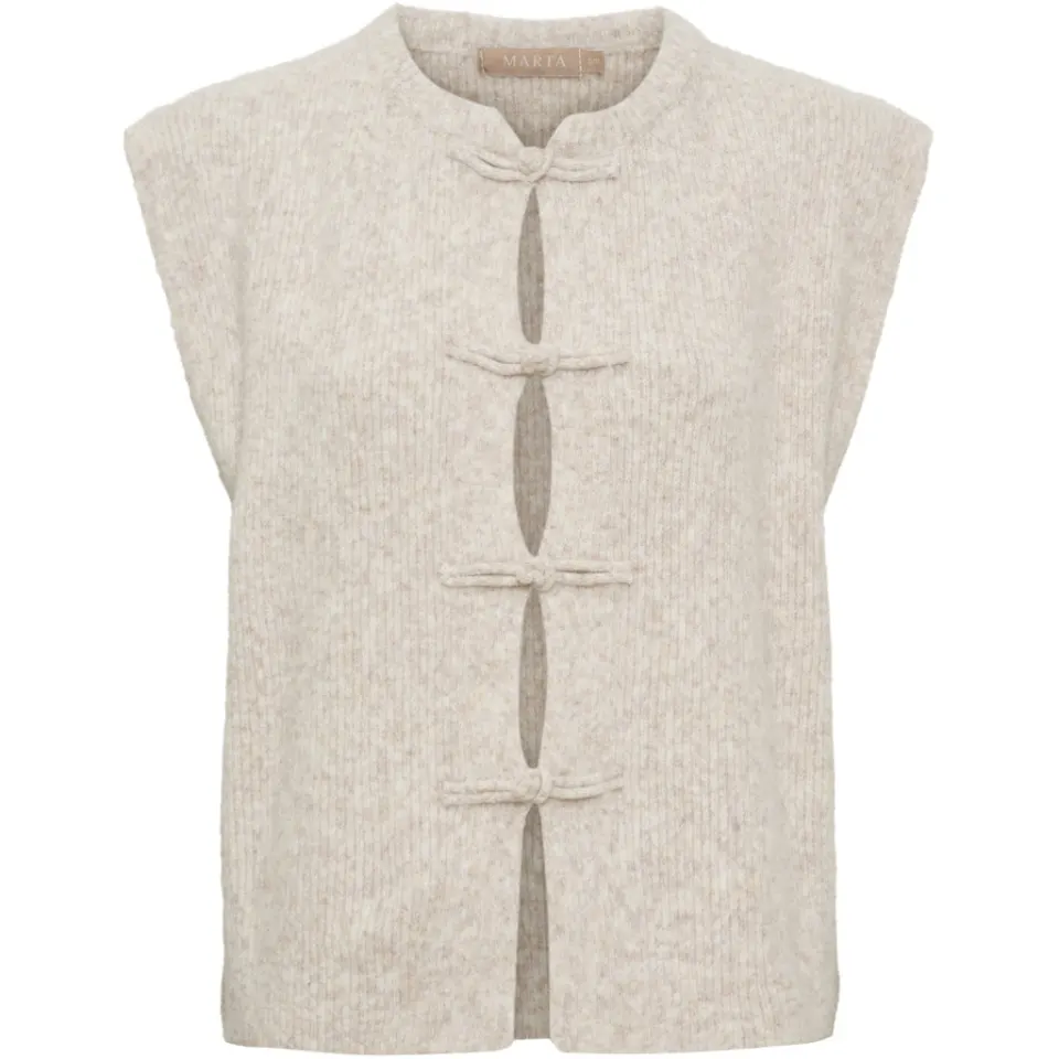 Marta du Château Vest MdcCelestia 9980 – beige — produktfoto