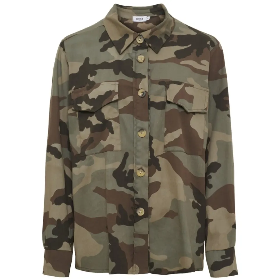 LULULIA bluse LuFlorina 29100LU – Camo — produktfoto