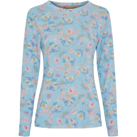 Marta du Château bluse top MdcElissa 7914 – Celeste — produktfoto