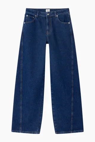Mads Nørgaard Luke Denim Christel Jeans – Mid Blue Denim — produktfoto