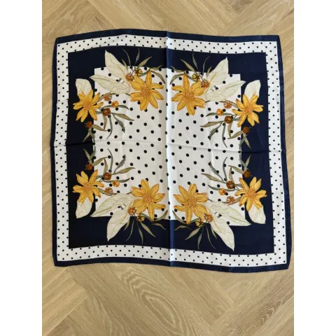 Marta du Château tørklæde MdcJuline FA-Scarf – Blue31322-4 — produktfoto