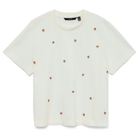 Vero Moda top Vmsola – Snow White sunflower — produktfoto