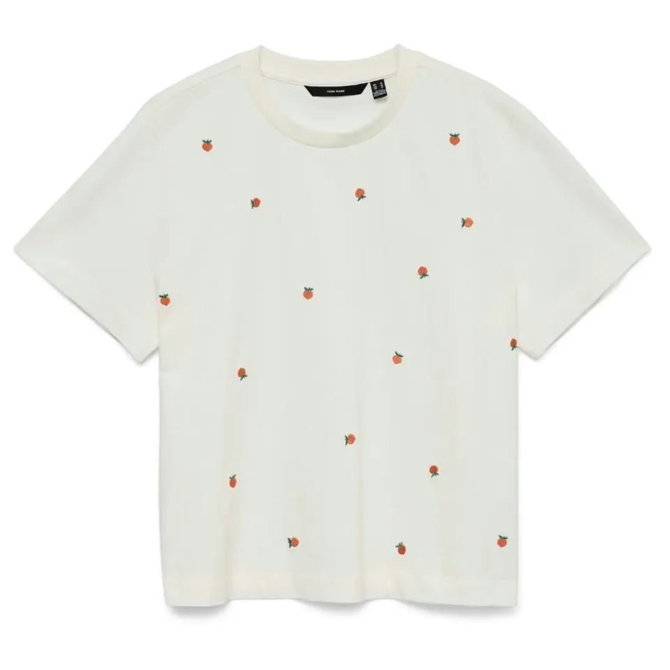 Vero Moda top Vmsola – Snow White sunflower — produktfoto