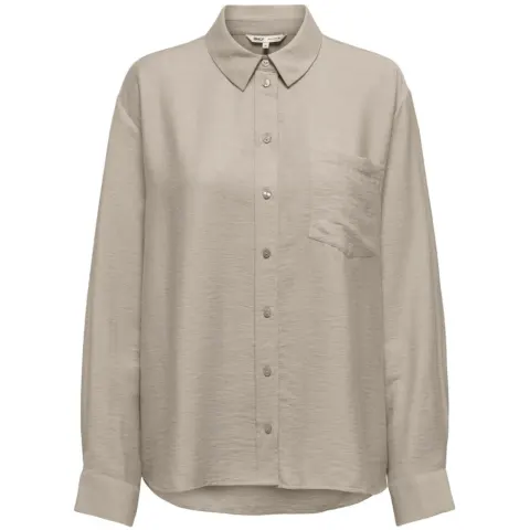 ONLY Skjorte Onllino – Oxford Tan — produktfoto