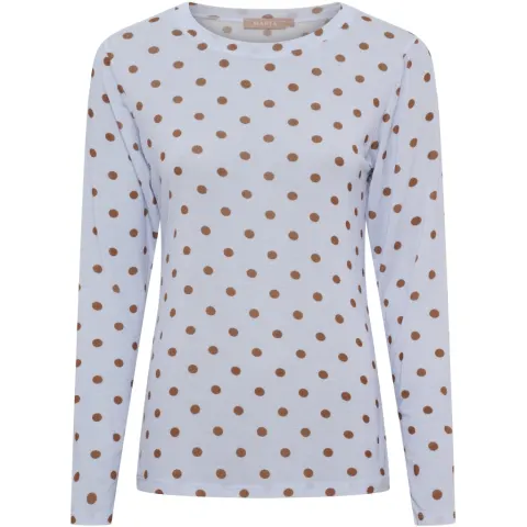 Marta du Château bluse top MdcElissa 7914 – Celeste1259tpu — produktfoto