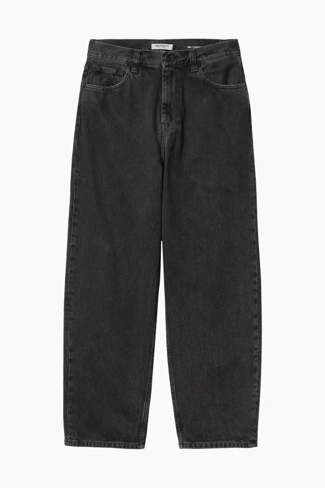 Carhartt W' Brandon Pant - Black Stone Washed – Carhartt WIP — produktfoto