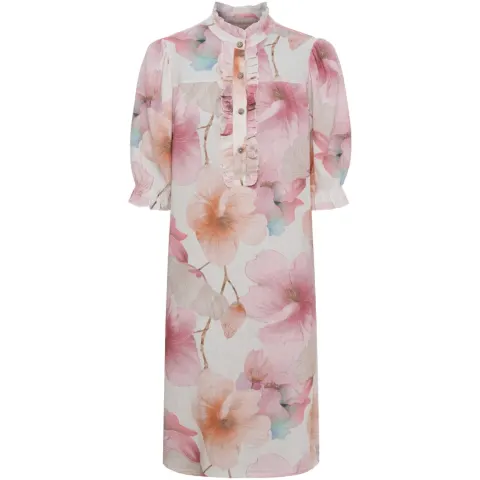 Marta du Château kjole MdcJoella 269112 – Pink Flower — produktfoto