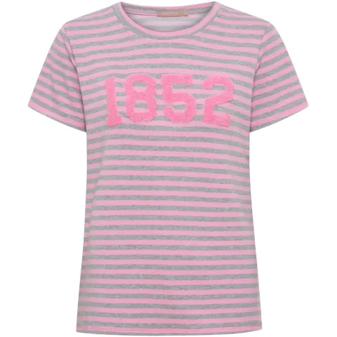 Marta du Château T-Shirt MdcHertha 84275-1852S – Pink/Grey — produktfoto