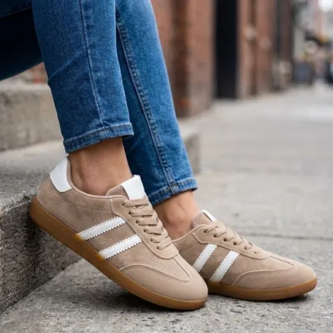 Briar sneakers A-108 – Kaki — produktfoto