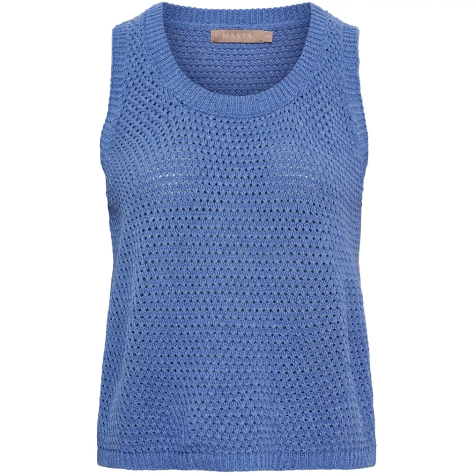 Marta du Château strik top MdcNayla 9689 – Jeans — produktfoto