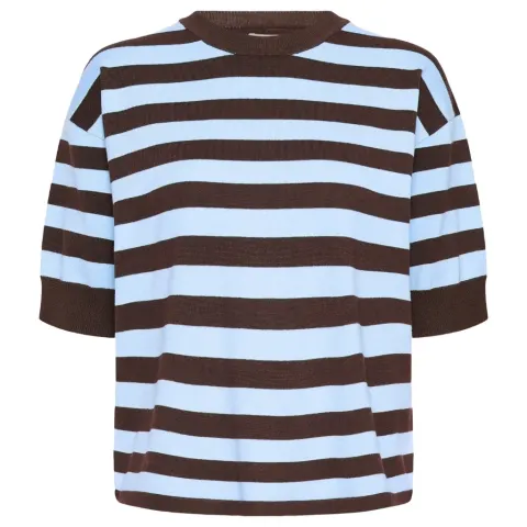 b.young t-shirt Bymmorla – JAVA/CHAMB — produktfoto
