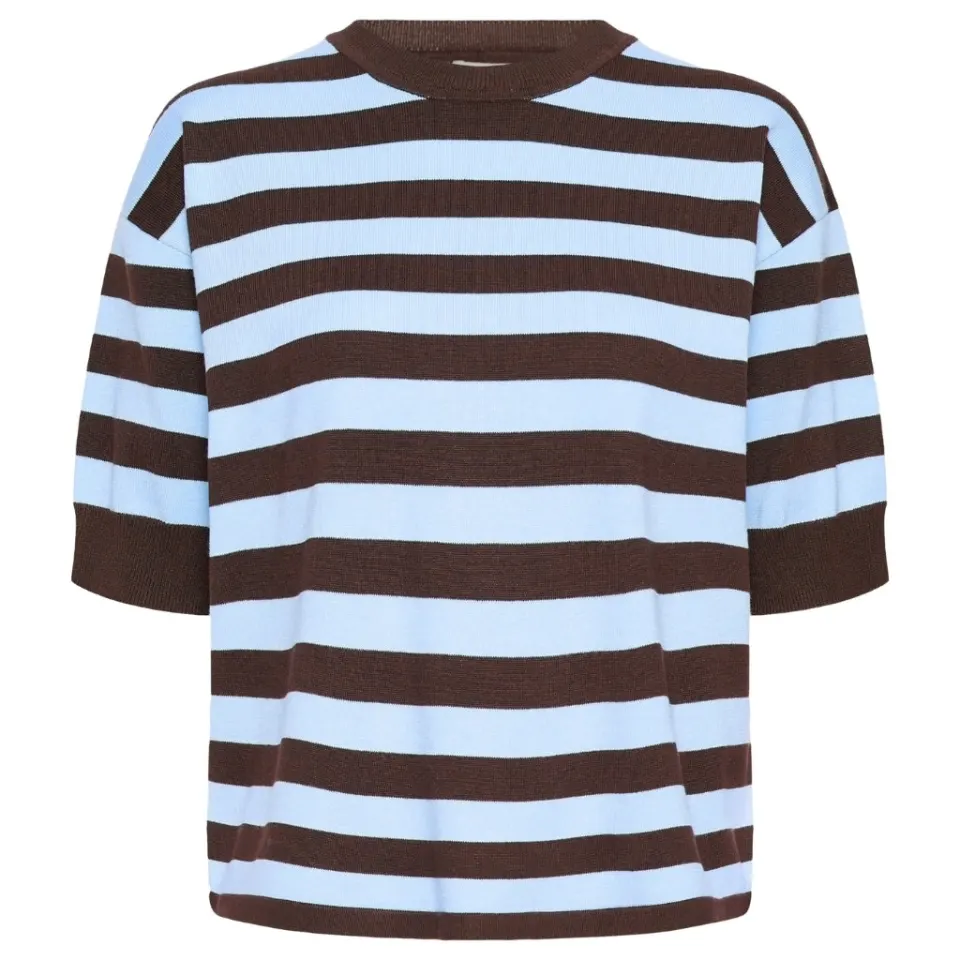b.young t-shirt Bymmorla – JAVA/CHAMB — produktfoto