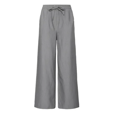 b.young Bukser Bydanta – Grey Melange — produktfoto