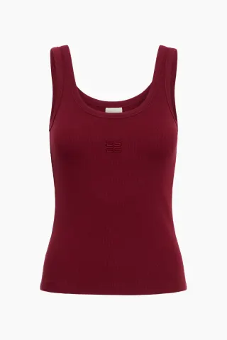 Gestuz GZdrew Logo Top 2.0 – Cabernet — produktfoto