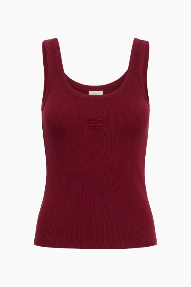 Gestuz GZdrew Logo Top 2.0 – Cabernet — produktfoto