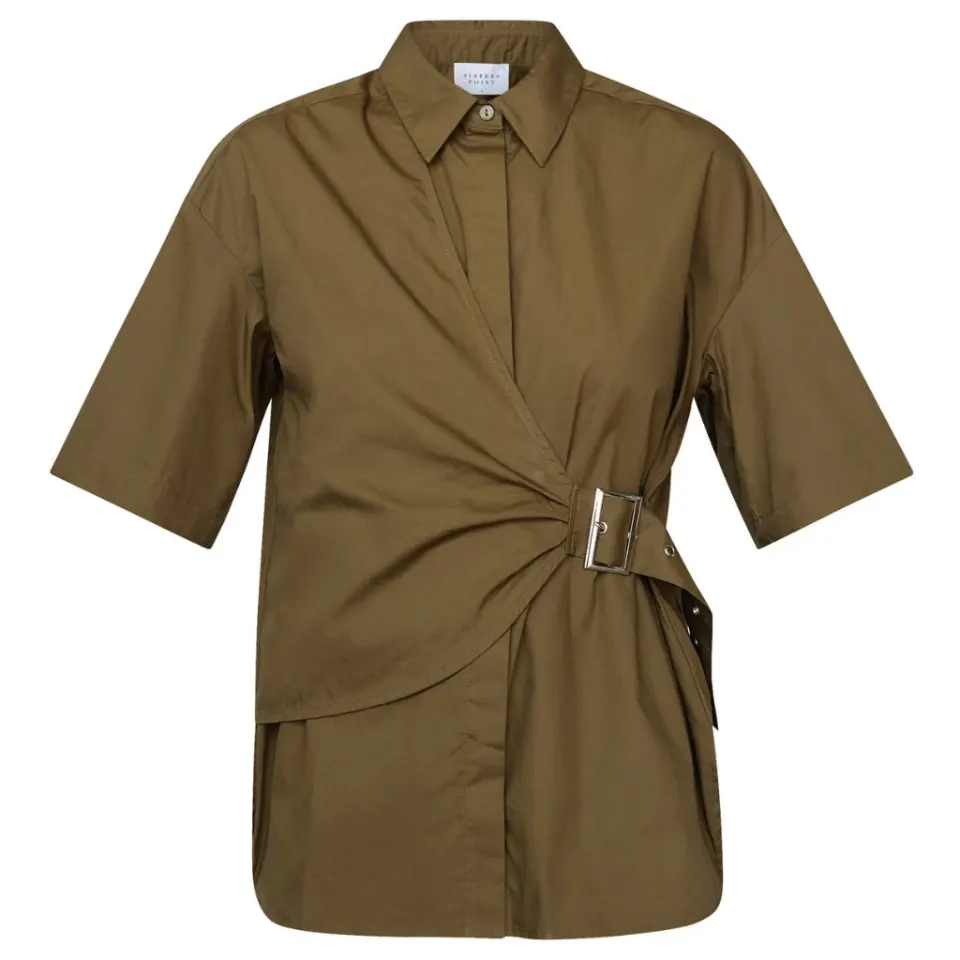 Sisters Point skjorte Etapa – Khaki — produktfoto