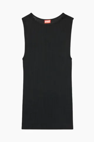 Nørgaard på Strøget NPS Tank Top Wool – sort — produktfoto