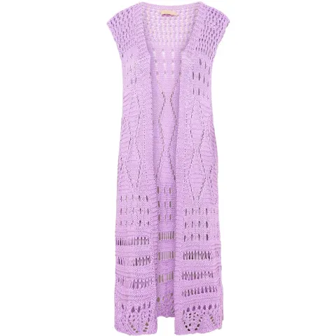 Marta du Château vest 477 – Plain Lilac — produktfoto