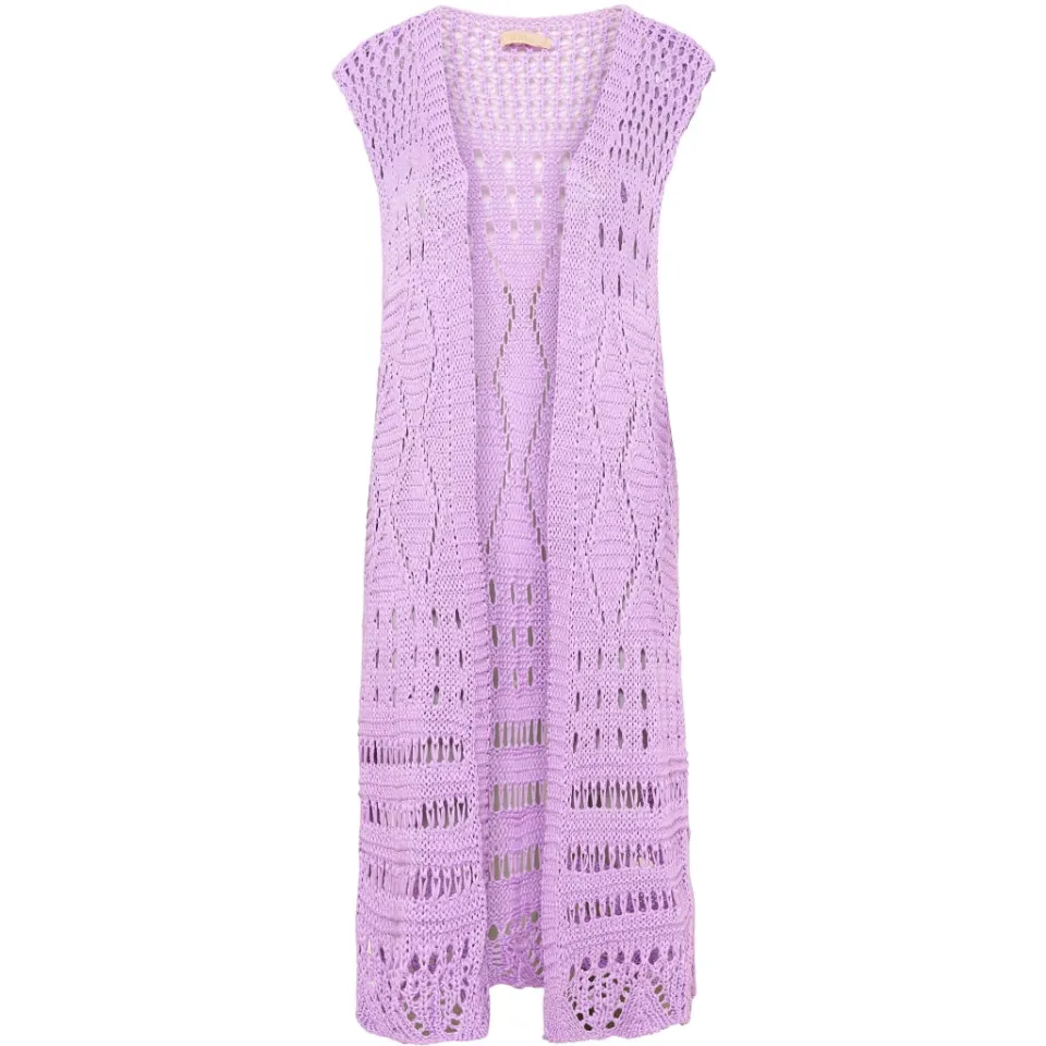 Marta du Château vest 477 – Plain Lilac — produktfoto