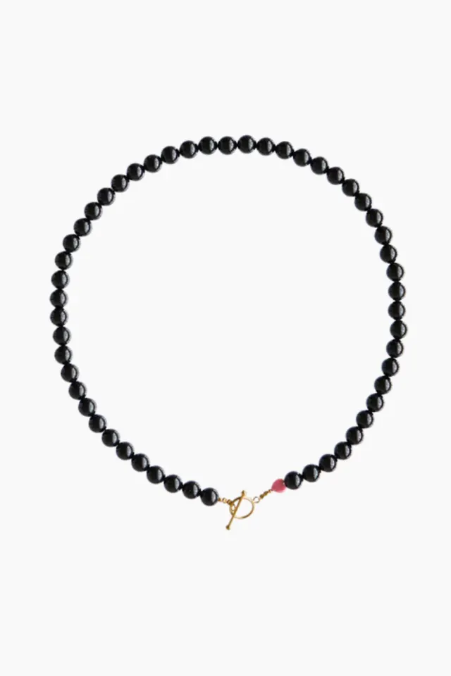 STINE A Cherie Bon Bon Necklace – Noir — produktfoto