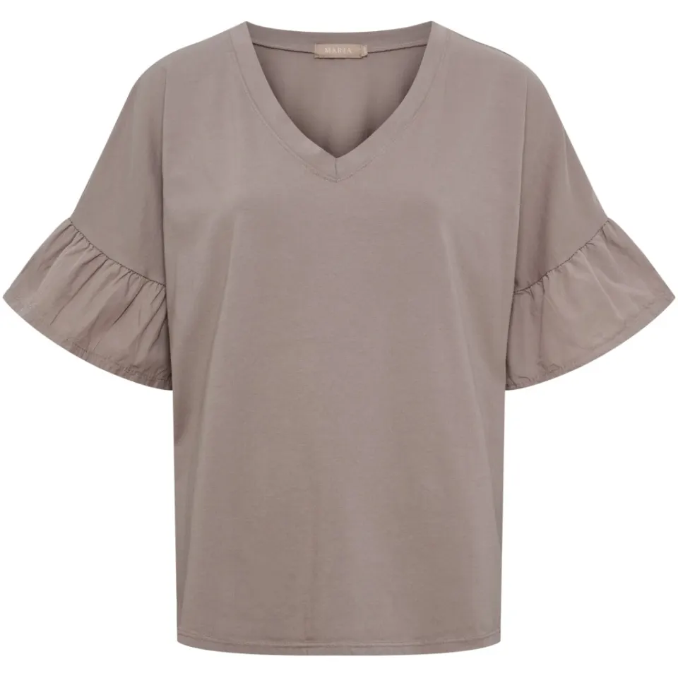 Marta du Château T-Shirt MdcSabela 26100 – Fango — produktfoto