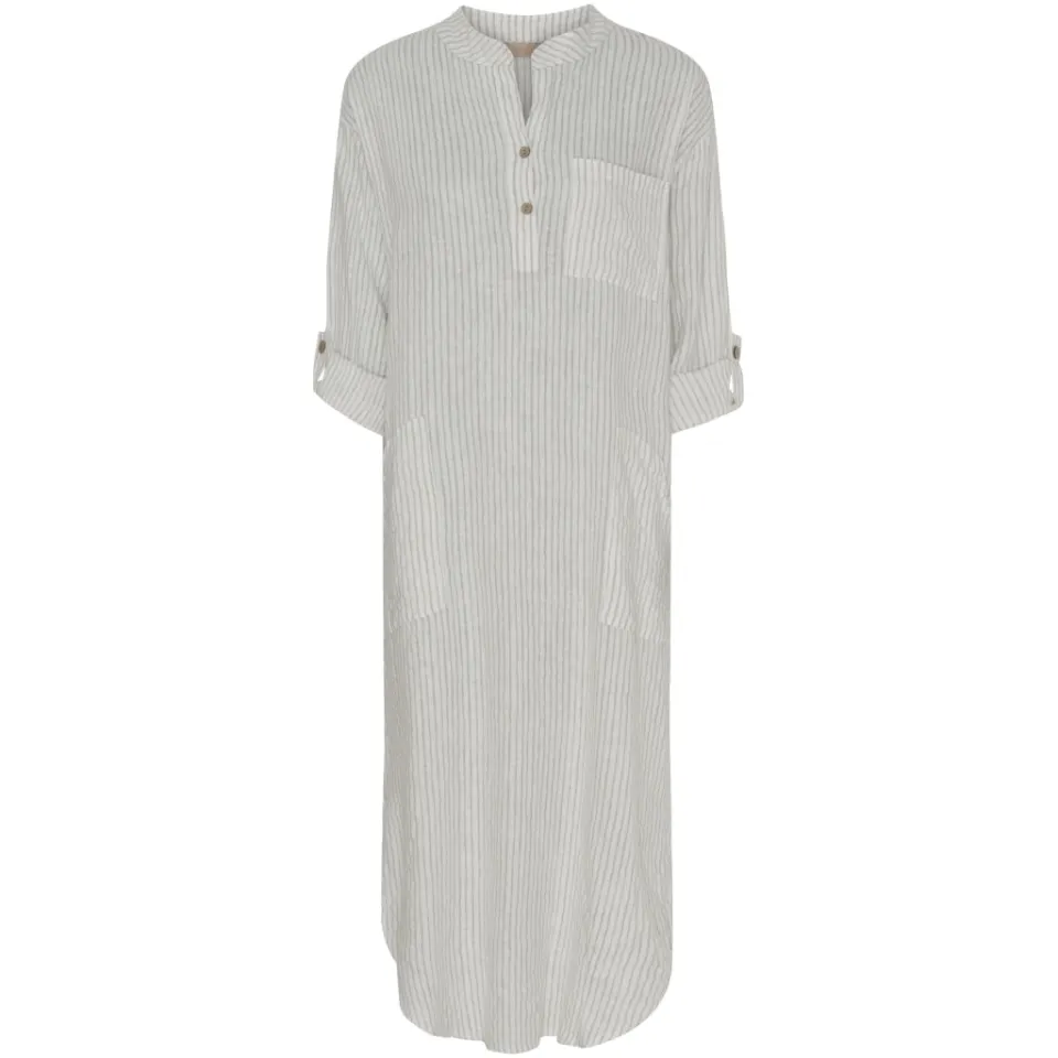 Marta du Château kjole MdcNess – Panna Grey Stripe — produktfoto