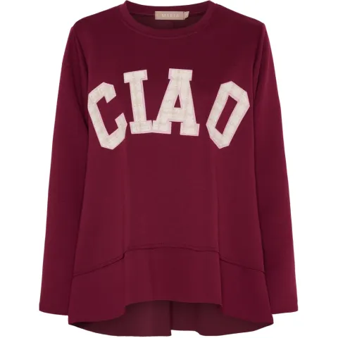 Marta du Château sweatshirt MdcCharline 85783 – Wine — produktfoto
