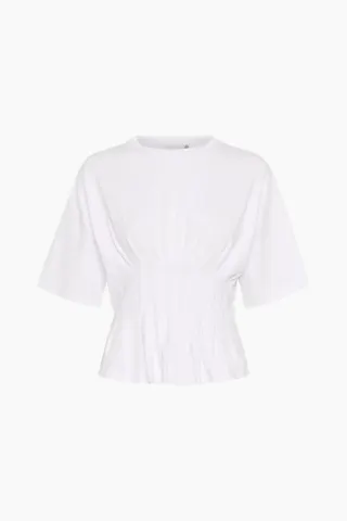 Gestuz GZInez Tee – Bright White — produktfoto