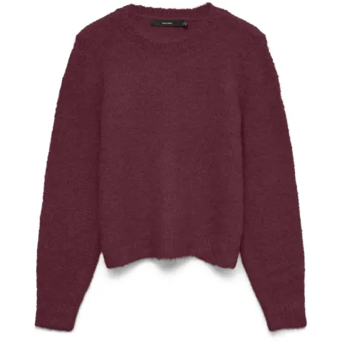 Vero Moda pullover Vmnovah – Windsor Wine MELANGE — produktfoto