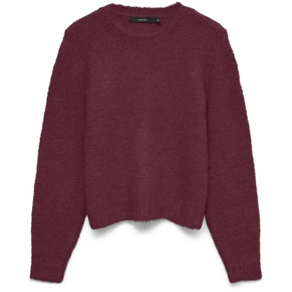 Vero Moda pullover Vmnovah – Windsor Wine MELANGE — produktfoto
