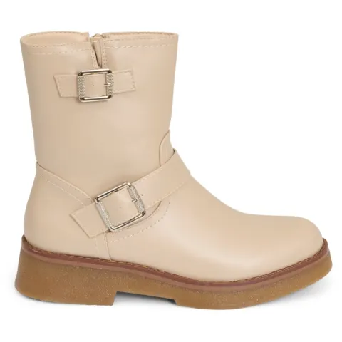 Olga Støvler 68252 – beige — produktfoto