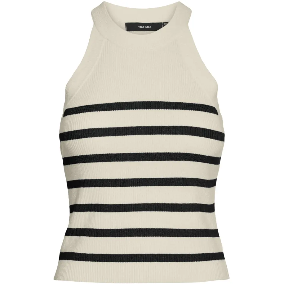 Vero Moda TOP Vmsaba – Birch Stripes black — produktfoto