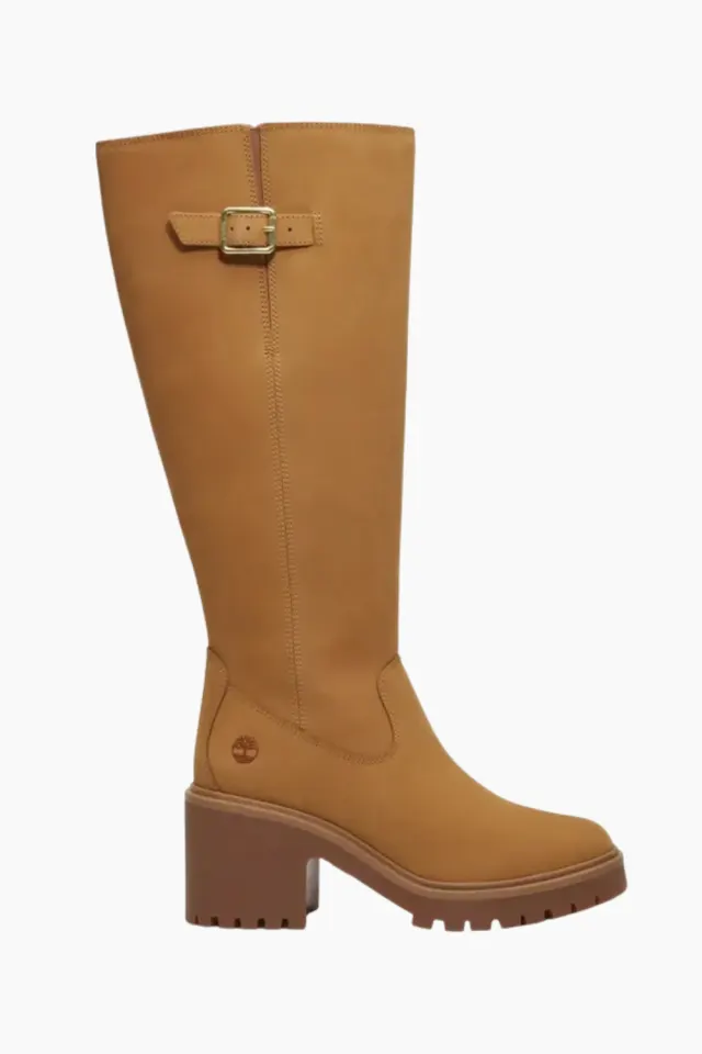 Timberland Stone Heights Tall Zip Up Boot – Wheat Nubuck — produktfoto
