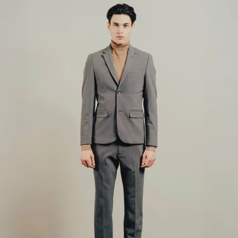 Gnious Haggs Blazer – Sort — produktfoto