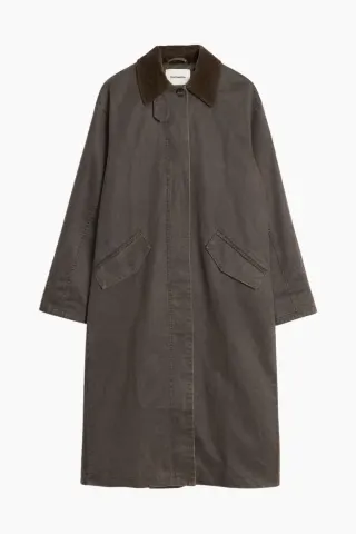 Holzweiler Debbi Coat – brun — produktfoto