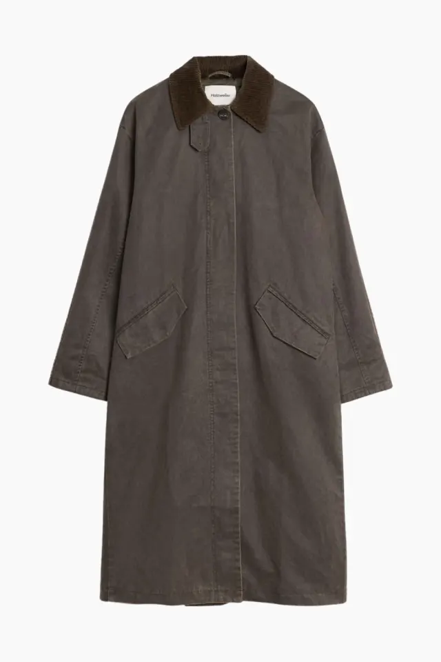 Holzweiler Debbi Coat – brun — produktfoto