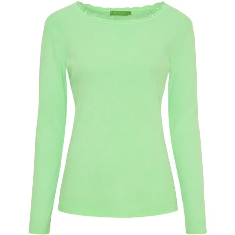 Marta du Château langærmet T-Shirt MdcBelinda 24160 – Green Neo — produktfoto