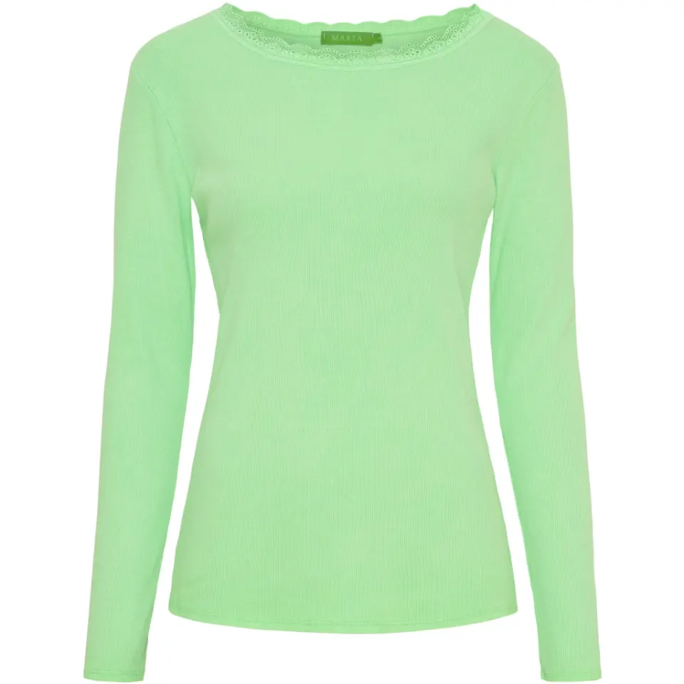 Marta du Château langærmet T-Shirt MdcBelinda 24160 – Green Neo — produktfoto