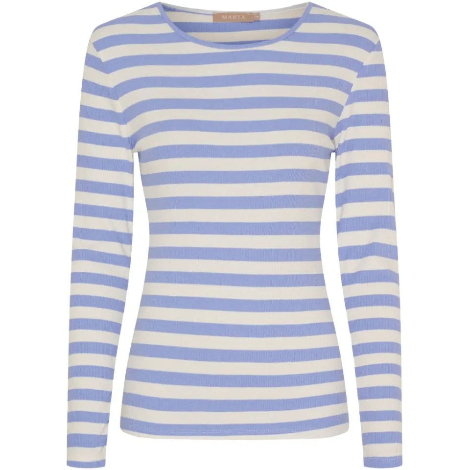 Marta du Château langærmet t-shirt MdcBegonia 7702 – Celeste — produktfoto