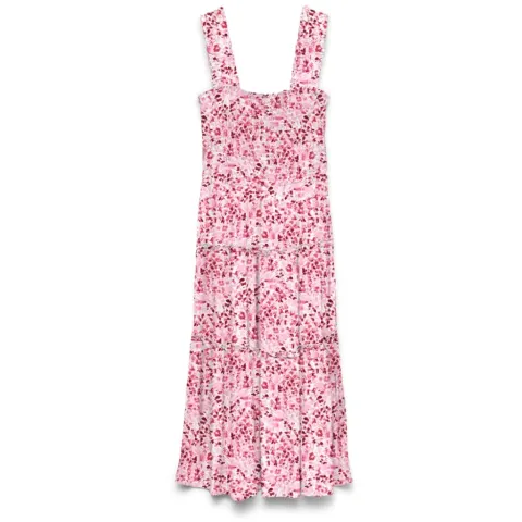 Vero Moda kjole Vmmenny – Snow White Prism pink caya — produktfoto
